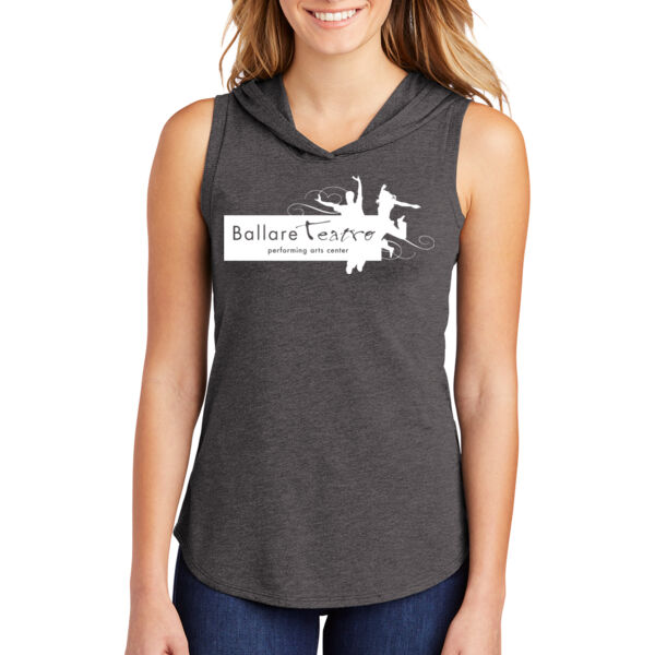 Sleeveless Hoodie - Printed Logo Thumbnail