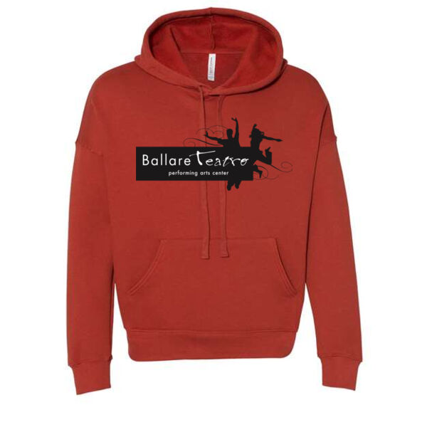 BELLA + CANVAS - Sponge Fleece Drop Shoulder Hoodie - Printed Logo Thumbnail
