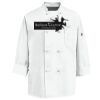 Eight Knot Button Chef Coat with Thermometer Pocket Thumbnail