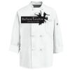 Eight Knot Button Chef Coat with Thermometer Pocket Thumbnail