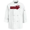 Eight Knot Button Chef Coat with Thermometer Pocket Thumbnail