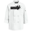 Eight Knot Button Chef Coat with Thermometer Pocket Thumbnail