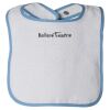 Infant Contrast Trim Terry Bib Thumbnail